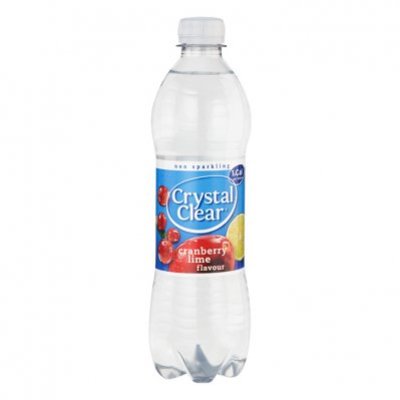 Crystal Clear Non-sparkling cranberry lemon
